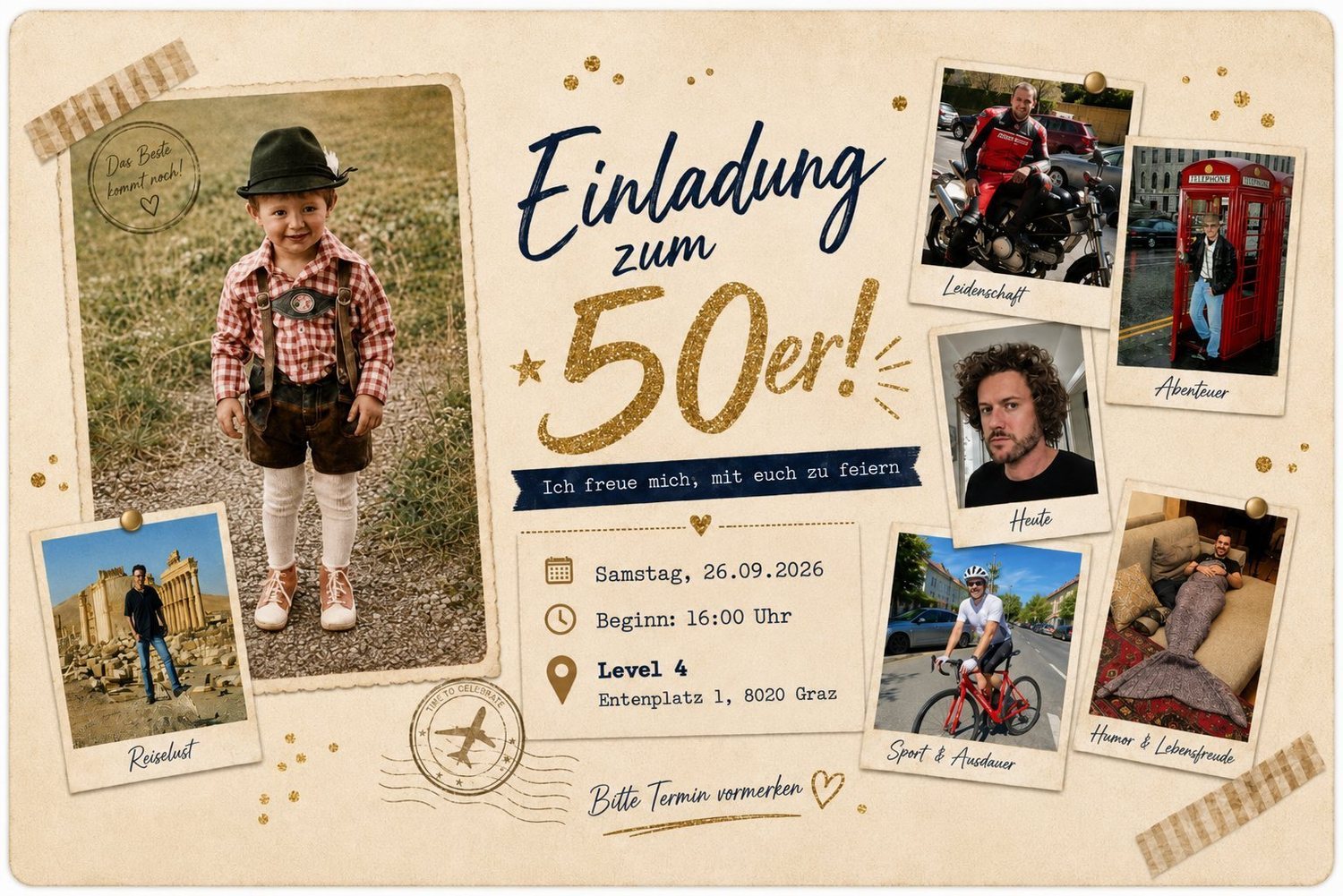 Einladung zum 50er